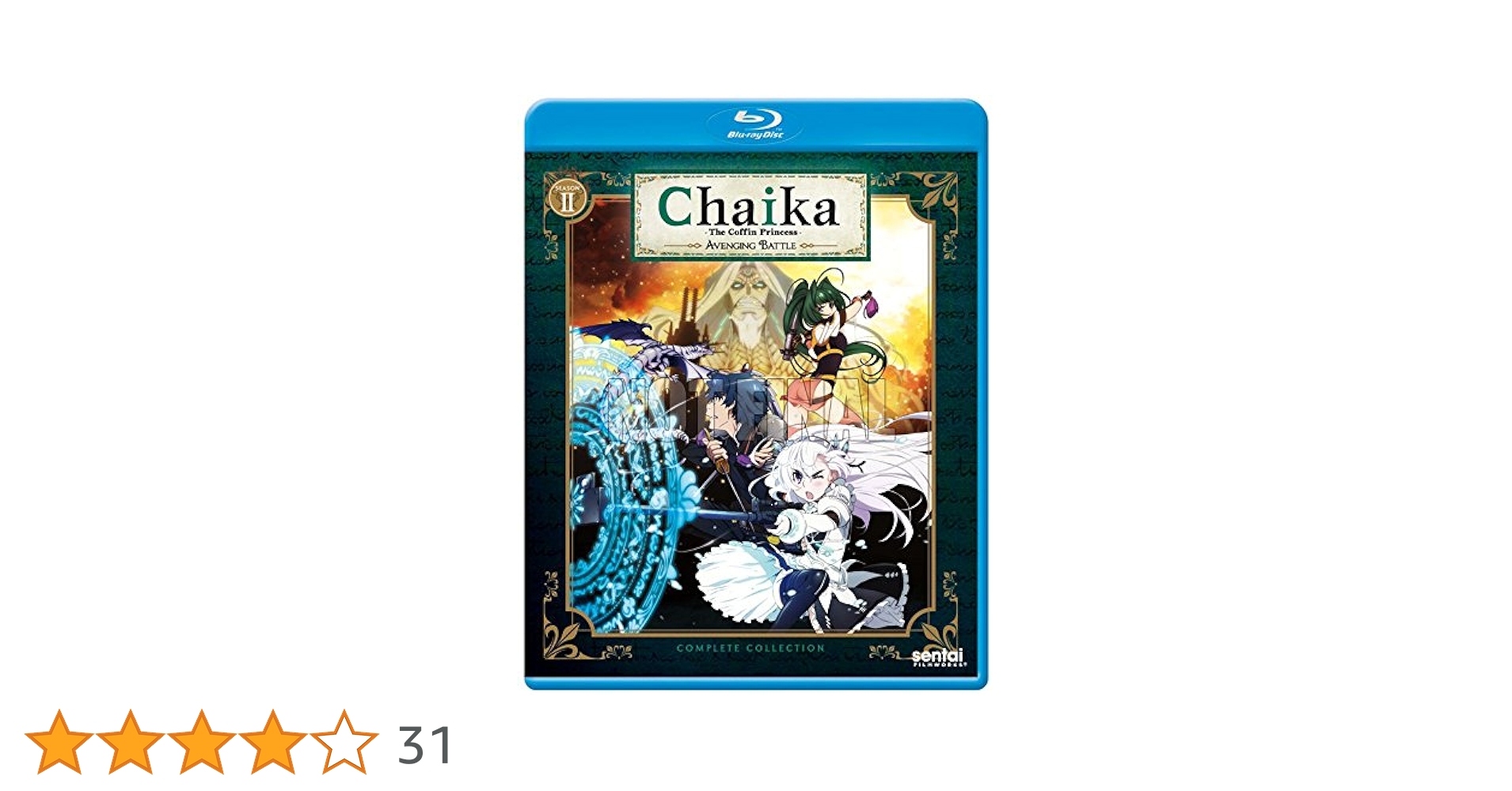 棺姫のチャイカ AVENGING BATTLE 第2巻 [Blu-ray] d2ldlup Amazon.co.jp: Chaika the Coffin Princess- Avenging Battle